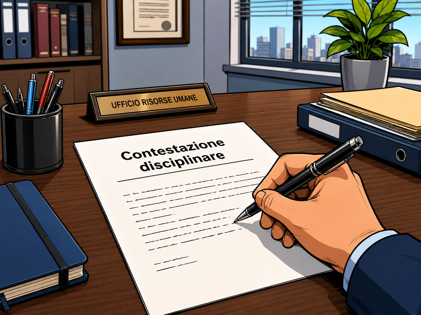 COME REDIGERE UNA CONTESTAZIONE DISCIPLINARE
